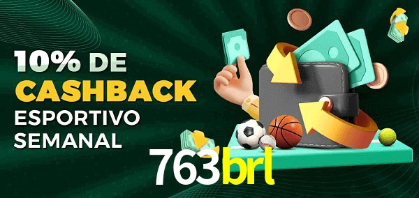 10% de bônus de cashback na 763brl